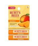 Burt's Bees 100% Natural Mango Lip Balm 0.3 oz - 2 Count | Premium Hydration | International Shipping Available - Buy Online on SooperMarket.com