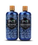 Natural Men's Shampoo & Conditioner Set for Daily Hair Care - Deep Cleansing, Itchy Scalp Care, Strengthening, Paraben & Sulfate Free - Buy Online on SooperMarket.com