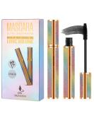 2 Pack Mascara Black Volume and Length Lasting All Day, 4D Silk Fiber Lash Mascara, Waterproof Mascara Lengthening No Clumping, No Smudging & Easy to Remove - Buy Online on SooperMarket.com