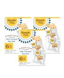 Simple Mills Almond Flour Crackers Snack Packs - Gluten-Free, Vegan, Healthy Snacks - Fine Ground Sea Salt, 4.9oz (Pack of 3) - Buy Online on SooperMarket.com