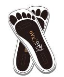 50 Feet (25 Pairs) Disposable Spray Tanning Feet Pads for Tent - Sunless Airbrush Tanning Foot Protection - Buy Online on SooperMarket.com