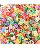 6000Pcs Fruit Nail Art Slices 3D Fruit Slices Polymer Clay Slices Slime Charms Fimo Slices for Lip Gloss Making Supplies Resin and Nail Art Decorations - Buy Online on SooperMarket.com