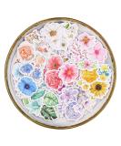 Knaid Flower Stickers Set (360 Pieces) Decorative Assorted Floral Sticker for Scrapbooking Planner Bullet Journals Supplies - Buy Online on SooperMarket.com