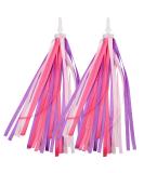 Kuou Handlebar Tassels for Kids - Colorful Bicycle Streamer Ribbons | Fun Bike Decorations - Buy Online on SooperMarket.com