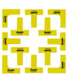 Franklin Sports Pickleball Court Marker Kit - Lines Marking Set with Tape Measure - Official Size Court Throw Down Markers - Buy Online on SooperMarket.com