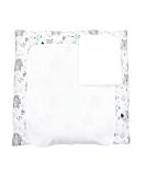 TupTam Baby Changing Mat with 2 Terry Cloth Covers | Bears/Foxes/Mint | 70 x 70 cm - International Shipping Available - Buy Online on SooperMarket.com