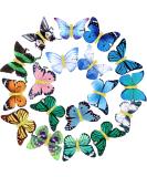 18 pieces of hair clips butterfly hair jewelry butterfly hair clip glitter snap hair clips for teenagers women hair jewelry (charming styles) - Buy Online on SooperMarket.com