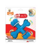 Nylabone Extreme Tough Dog Chew Toy X-Bone Durable Cleans Teeth Beef Flavour Large for Dogs Up to 23 kg - Buy Online on SooperMarket.com