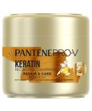 Pantene Pro-V Repair & Care Keratin Reconstruct Haarmask (300 ml) anti-frizz hair care shine helps to rebuild very dry and damaged hair hair treatment dry hair 300 ml (1 Pack) hair mask - Buy Online on SooperMarket.com