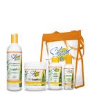 Silicon Mix Bambu 4-Piece Set: Shampoo, Treatment, Leave In, Hair Polisher - Buy Online on SooperMarket.com