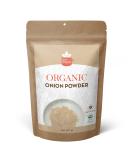 Organic White Onion Powder - USDA Certified Non-GMO Seasoning - 8 OZ - Buy Online on SooperMarket.com