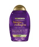 OGX Thick & Full Biotin & Collagen Shampoo - 13 Fl Oz | Sulfate-Free Volumizing Formula for Fine Hair - Buy Online on SooperMarket.com