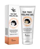 Rokkiss Tea Tree Peeling Gel 4.05 oz - Face Exfoliator, Facial Exfoliating Scrub, Gentle Korean Exfoliator for All Skin Types, Dead Skin Removing Gel for Face - Buy Online on SooperMarket.com