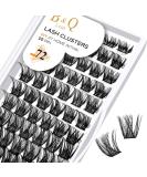 BQ individual eyelashes B05 72 cluster colored at home cluster lashes B01 B09 black for DIY eyelash extensions single eyelashes (B05 D-8-16Mix) D-8-16 MIX B 05 - Buy Online on SooperMarket.com