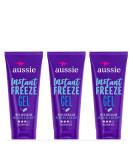 Aussie Instant Freeze Sculpting Maximum Hold Hair Gel with Jojoba Oil, Sea Kelp and Australian Aloe, 7 Oz (Triple Pack) Aquatic 7 Ounce (Pack of 3) - Buy Online on SooperMarket.com