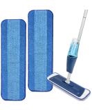 2 Pack Reusable Microfiber Cleaning Pads for Bona Mops - 18 Inch Machine Washable Refills - Buy Online on SooperMarket.com