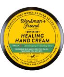 Workmans Friend Superior Healing Hand Cream - Intense Moisturizer - Heals Cracked Dry Skin - 2.5 oz. - Buy Online on SooperMarket.com