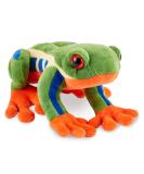Zappi Co Plush Children's Stuffed Soft Cuddly Plush Toy-Part of Safari Animals Collection Perfect for Kids (19cm Depth)(Tree Frog) - Buy Online on SooperMarket.com