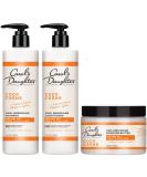 Carol's Daughter Coco Creme Curly Hair Gift Set with Sulfate-Free Shampoo, Conditioner, and Hair Butter - Coconut Oil and Mango Butter for Very Dry Curls - Buy Online on SooperMarket.com