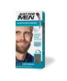 Just For Men Mustache & Beard  Beard Dye for Men with Brush Included for Easy Application  With Biotin Aloe and Coconut Oil for Healthy Facial Hair - Light Brown  M-25  Pack of 1 Pack of 1 Light Brown M-25 - Buy Online on SooperMarket.com