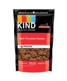 KIND Healthy Grains Clusters, Dark Chocolate Granola, Gluten Free, 10g Protein, 11 Ounce (Pack of 6) - Buy Online on SooperMarket.com