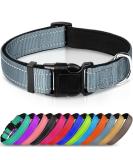 Joytale Reflective Dog Collar for Puppies - XS Grey | Safe & Stylish Pet Accessory (Pack of 1) - Buy Online on SooperMarket.com