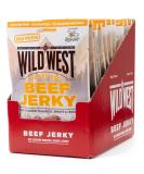 Wild West Beef Jerky - 12 Pack Honey BBQ (60g each) | High Protein Dry Meat Snack - Buy Online on SooperMarket.com