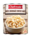 Chef-mate White Cheddar Cheese Sauce & Queso for Mac and Cheese - 6 lb 10 oz (#10 Can Bulk) - Buy Online on SooperMarket.com