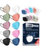 KN95 Face Masks for Adults, 50 Pack 10 Colors KN95 Masks Disposable, 5 Layer Breathable Face Masks with Designs Individually Wrapped, Filter Efficiency 95% - Buy Online on SooperMarket.com
