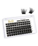 Cluster Lashes D Curl 12mm 72 Clusters B&Q Lash Clusters Individual Lashes Volume Eyelash Clusters DIY Lash Extensions Soft Wispy Cluster Eyelash Extensions DIY at Home (B30 D-12mm) D-12 mm B 30 - Buy Online on SooperMarket.com