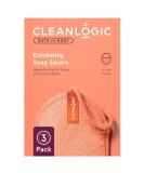 Cleanlogic Bath & Body Exfoliating Soap Saver Exfoliator Scrubber Pouch Daily Skincare Routine for Smooth Clean Skin Assorted Colors 3 Count Value Pack Bath And Body - Soap Saver - Buy Online on SooperMarket.com