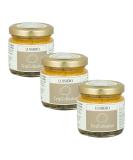 Pack of 3 Lussiero Truffle Butter with Real White Bianchetto Truffle - Gourmet Tuber Borchii 80g Each | International Shipping - Buy Online on SooperMarket.com
