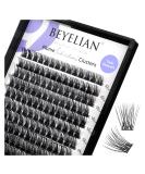 BEYELIAN Lash Clusters 168 Pcs Individual Cluster Lashes 10-16mm C Curl DIY Eyelash Extension Super Thin Band Resuable Soft Glue Bonded Lash Extensions (Style3 0.07 Mix Black Band) 168 Count (Pack of 1) 703 Black C Curl - Buy Online on SooperMarket.com