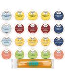 Twinings Herbal Decaf Sampler - 20ct Assorted Keurig 2.0 K-Cups with By The Cup Honey Sticks - Buy Online on SooperMarket.com