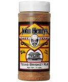 John Henry's Texas Brisket Rub 11 oz - Authentic BBQ Seasoning for Perfect Brisket Flavor - Buy Online on SooperMarket.com