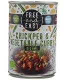 Organic Chickpea and Vegetable Curry 400g - Gluten-Free & Easy to Prepare - Buy Online on SooperMarket.com