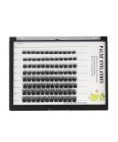 Bodermincer 96pcs Mixed D Curl Wide Cluster Individual Lashes - 3D Russian Volume Mink Super Cluster Eyelash Extensions - Buy Online on SooperMarket.com