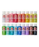 Apple Barrel Acrylic Paint Set PROMOTCK 18 (2 fl oz/59 ml) Assorted Matte Finish Colors For Painting Drawing & Art Supplies DIY Arts And Crafts Acrylic Paint For Kids And Adults 2 Fl Oz (Pack of 18) - Buy Online on SooperMarket.com