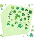 340 Pcs Shamrock Glitter Body Jewelry Stickers | St. Patrick's Day Accessories | Glitter Face & Clover Stickers for Women | Parade Party Favors & Decorations - Buy Online on SooperMarket.com