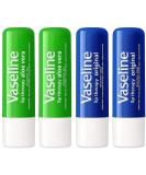 Vaseline Lip Therapy Stick | Petroleum Jelly Lip Balm Aloe & Original 4.8g (2-Pack) - Buy Online on SooperMarket.com