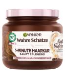True Treasures Moisturizing 1-Minute Hair Treatment for Sensitive Scalp | Vegan Rice Cream & Organic Hay Milk | 340ml - Buy Online on SooperMarket.com