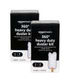 Amazon Basics 360 Heavy Duty Duster Kit - 7 Dusters + 1 Handle (Pack of 2) | Ultimate Cleaning Solution - Buy Online on SooperMarket.com