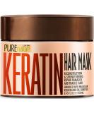 PURE NATURE LUX SPA Keratin Hair Mask - Hydrating and Moisturizing Treatment for Dry  Damaged Hair and Split Ends - Deep Conditioner Repair Products for Women - Ideal for Curly and Frizzy Hair - Buy Online on SooperMarket.com