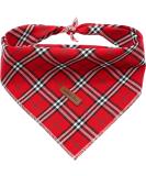 Buy Lionheart Glory Christmas Dog Neckerchief - Soft Cotton Adjustable Bib for Large Dogs - Packable Checkered Design - Buy Online on SooperMarket.com