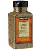Kirkland Signature Spice Seasoning Dressing Coarse Ground Black Pepper Jar 359 g - Buy Online on SooperMarket.com