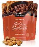 Tuscanini Premium Italian Chestnuts 3.5oz (3 Pack) | Roasted Peeled & Ready to Eat | Great Source of Fiber & Antioxidants | Product of Italy | Certified Kosher - Buy Online on SooperMarket.com