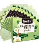 Teenitor 400 Counts Oil Blotting Sheets for face Blotting Paper for Oily Skin Care Green Tea Oil Absorbing Sheets Makeup Blotting Paper Facial Tissue Large 10cmx7cm - Buy Online on SooperMarket.com