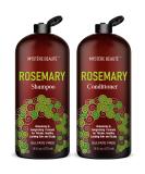 Mystere Beaute Rosemary Shampoo and Conditioner Set  Promotes Hair Growth & Scalp Health - Volumizing Formula for Thicker Healthier Hair & Scalp - Sulfate & Paraben Free  for Men Women - 16 fl oz each - Buy Online on SooperMarket.com