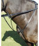 Windsor Equestrian Leather Hunting Breastplate/Martingale Colour Black Cob - Buy Online on SooperMarket.com
