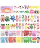 Funtopia 100 Pcs Cute Snap Hair Clips Barrettes for Women Teens Girls Kids  Colorful No Slips Metal Fruit Animal Hair Clips for Birthday Party Christmas Gift - Buy Online on SooperMarket.com